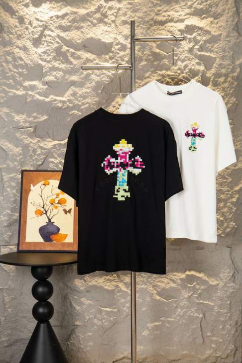 Picture of Chrome Hearts T Shirts Short _SKUChromeHeartsS-XLxetrY6517081